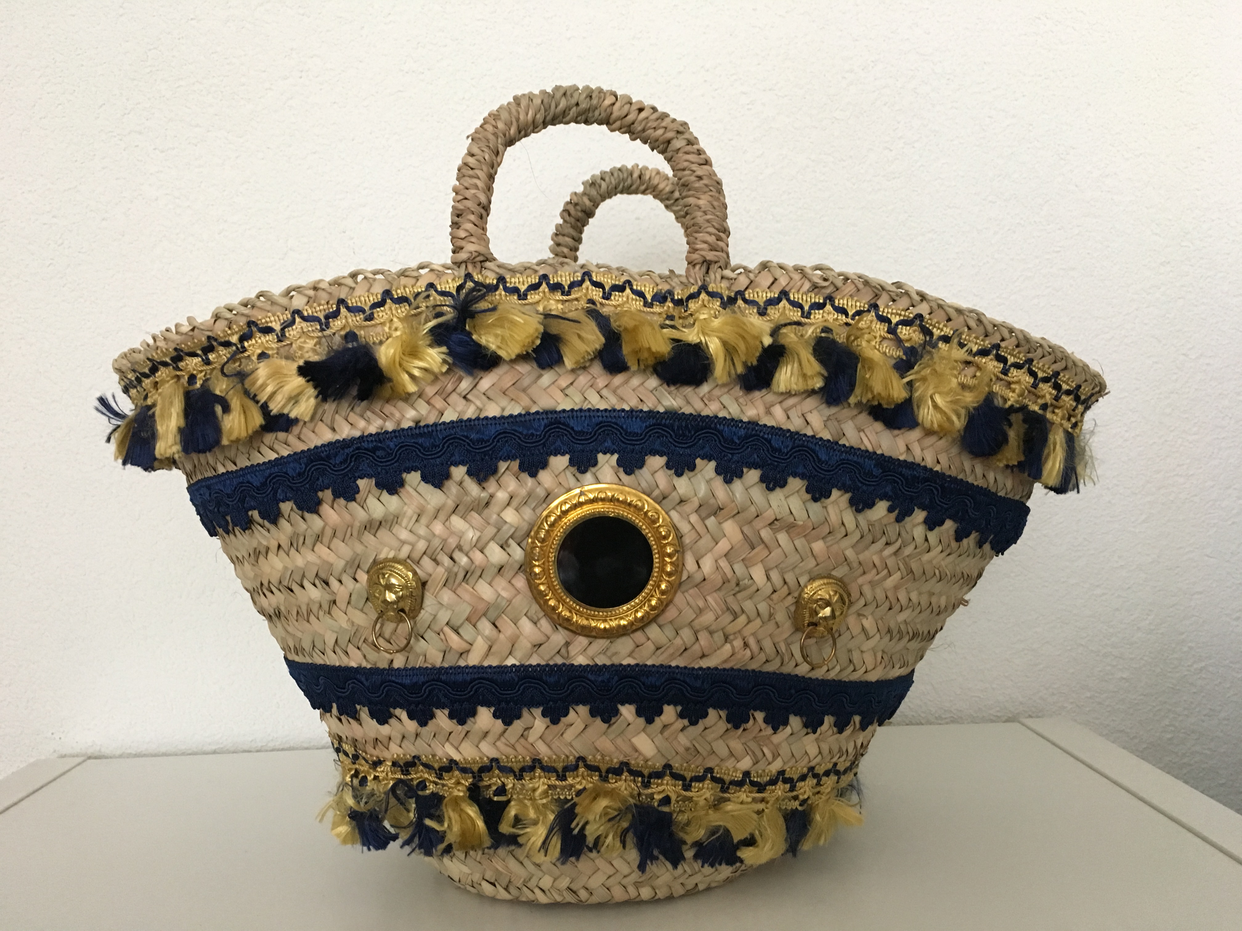 sicilian basket bag