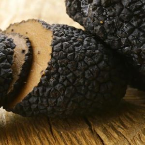 black winter truffle